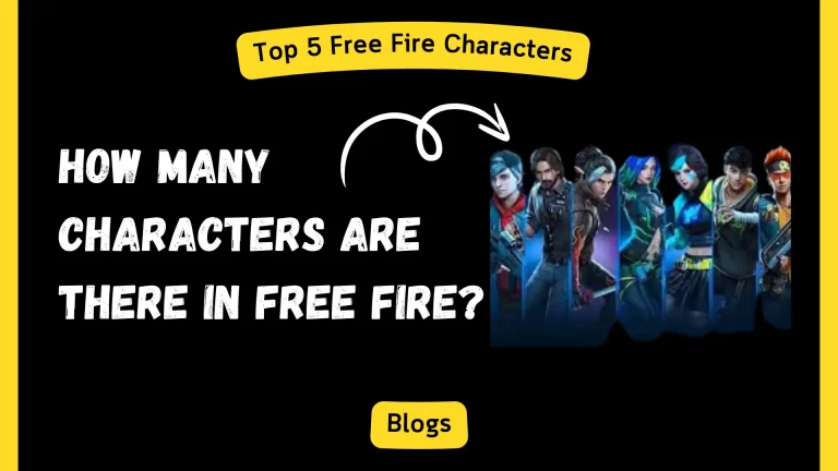 How Many Characters Are There In Free Fire