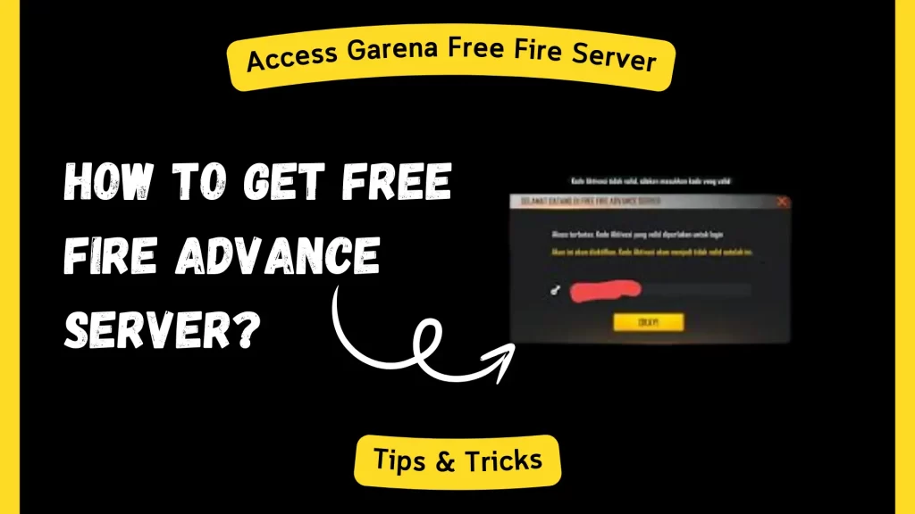 How To Get Free Fire Advance Server