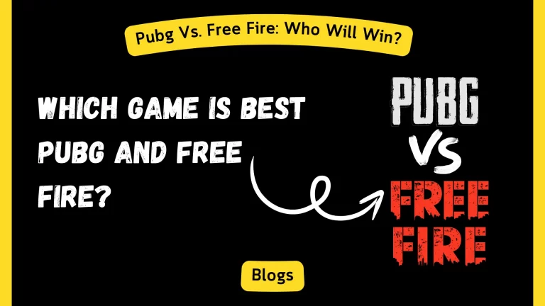 Which Game Is Best Pubg And Free Fire