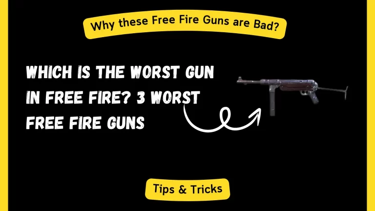 Worst Gun In Free Fire