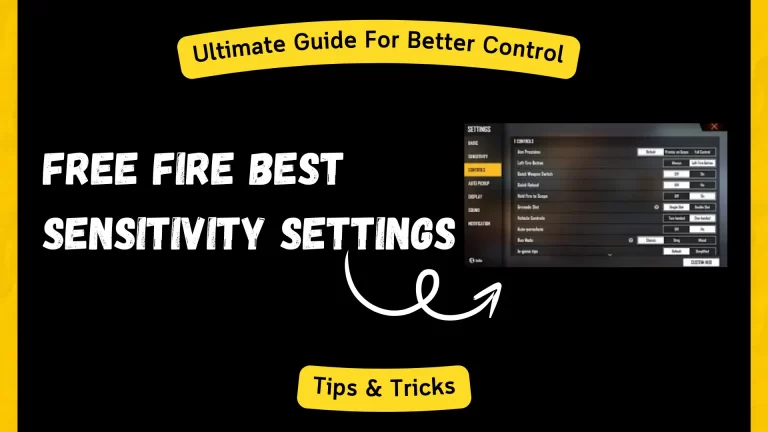 Free Fire Best Sensitivity Settings