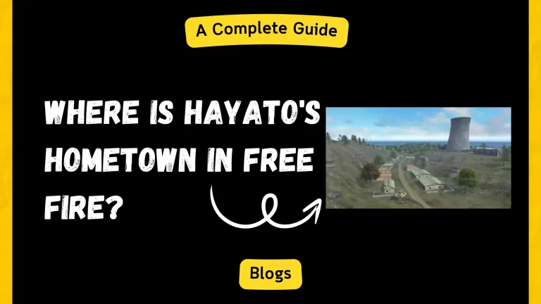 Where is Hayato Hometown in Free Fire