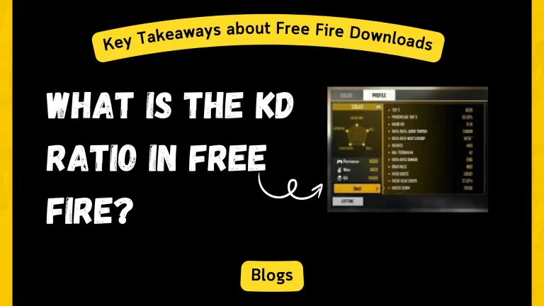 What is the KD Ratio in Free Fire