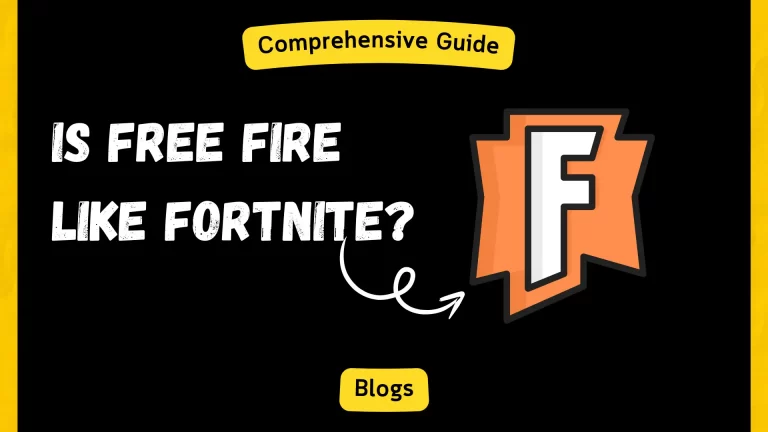 Is Free Fire Like Fortnite