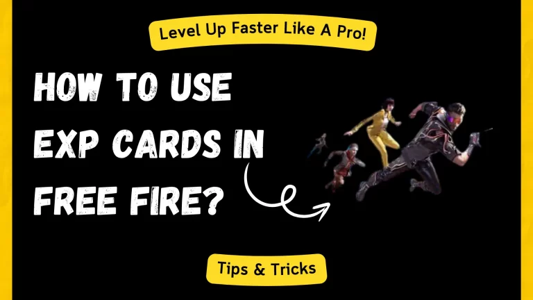 How To Use Exp Cards In Free Fire