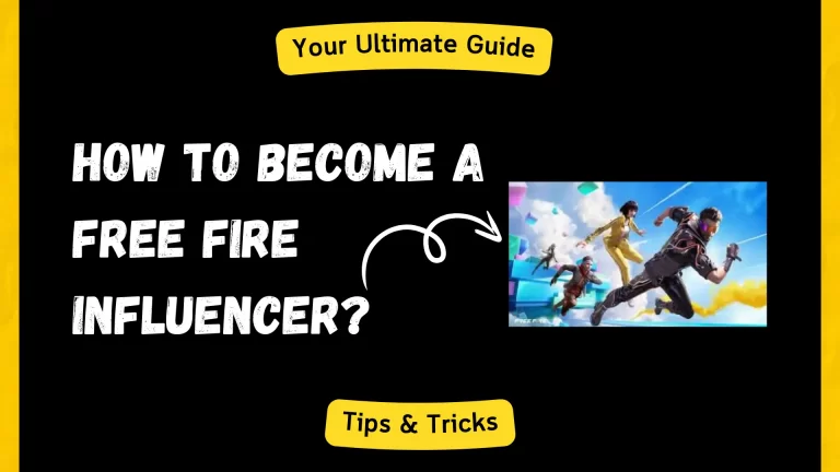 How to Become a Free Fire Influencer