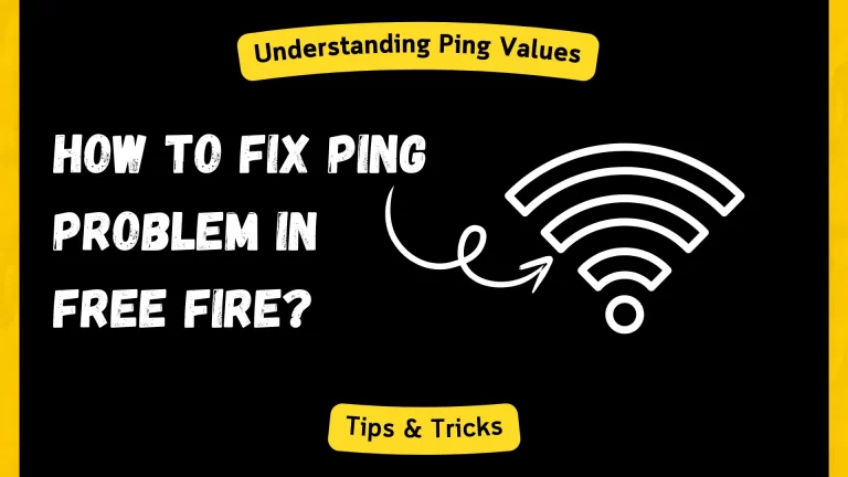 How to Fix Ping Problem in Free Fire